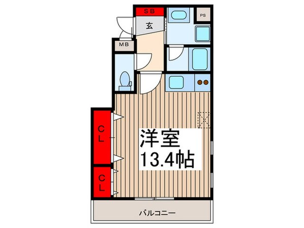 COMFORT BELLの物件間取画像